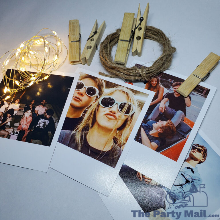 Custom DIY  Polaroid  Wall Decor Kit The Party Mail